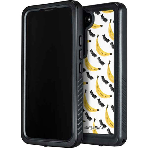 Bouffants and Broken Hearts Banana Lash Galaxy S23 Waterproof Case