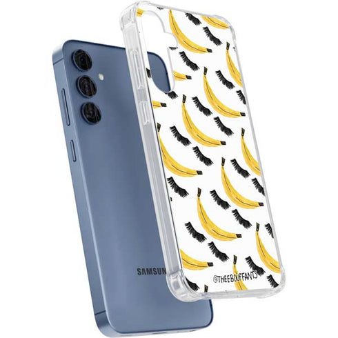 Bouffants and Broken Hearts Banana Lash Galaxy S24 Clear Case