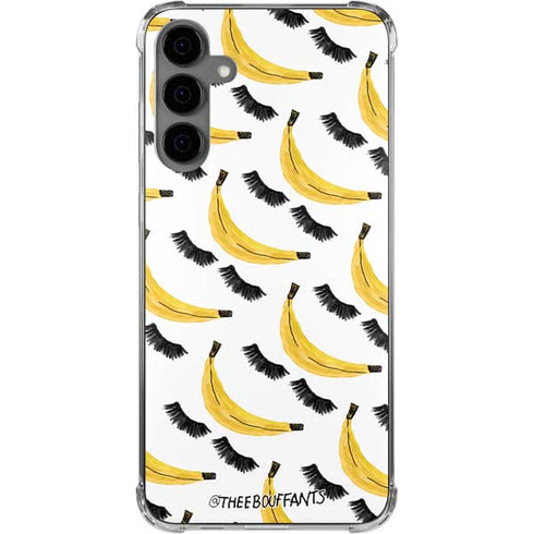 Bouffants and Broken Hearts Banana Lash Galaxy S24 Plus Clear Case