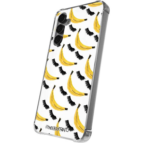 Bouffants and Broken Hearts Banana Lash Galaxy S24 Plus Clear Case
