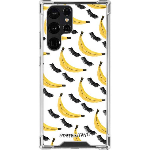 Bouffants and Broken Hearts Banana Lash Galaxy S24 Ultra Clear Case