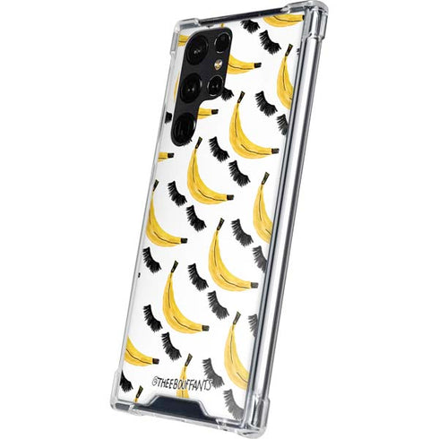 Bouffants and Broken Hearts Banana Lash Galaxy S24 Ultra Clear Case