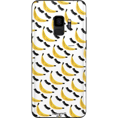 Bouffants and Broken Hearts Banana Lash Galaxy S9 Skin