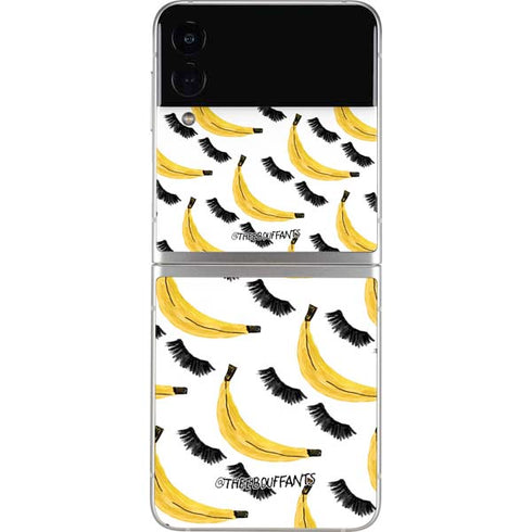Bouffants and Broken Hearts Banana Lash Galaxy Z Flip3 5G Skin