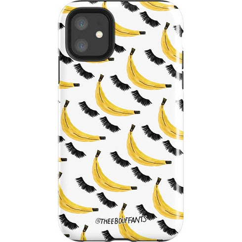 Bouffants and Broken Hearts Banana Lash iPhone 11 Impact Case