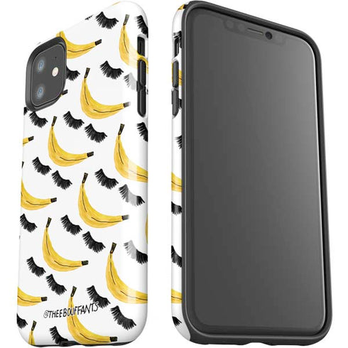 Bouffants and Broken Hearts Banana Lash iPhone 11 Impact Case