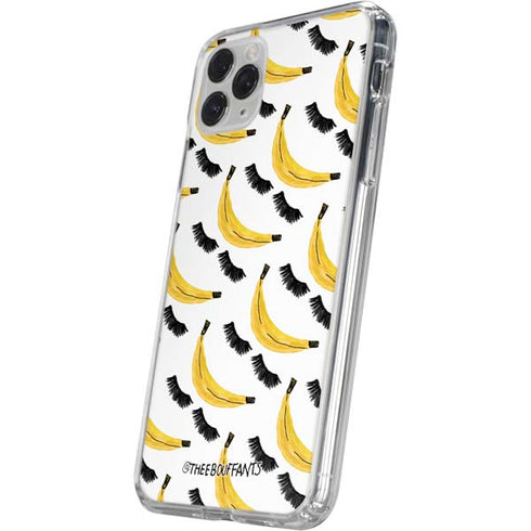 Bouffants and Broken Hearts Banana Lash iPhone 11 Pro Clear Case