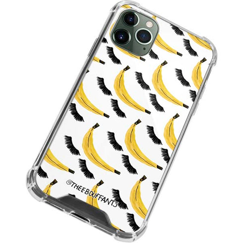 Bouffants and Broken Hearts Banana Lash iPhone 11 Pro Max Clear Case