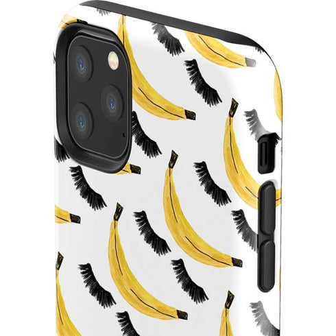 Bouffants and Broken Hearts Banana Lash iPhone 11 Pro Max Impact Case