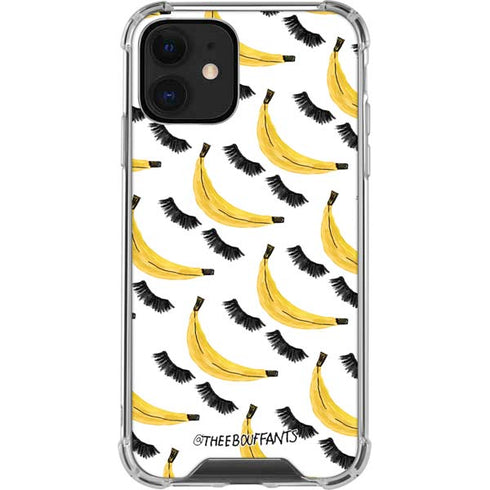 Bouffants and Broken Hearts Banana Lash iPhone 12 Clear Case