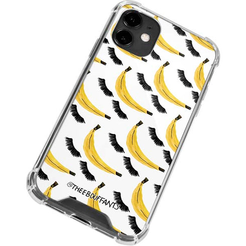 Bouffants and Broken Hearts Banana Lash iPhone 12 Clear Case