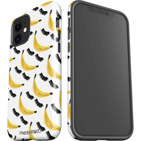 Bouffants and Broken Hearts Banana Lash iPhone 12 Mini Impact Case