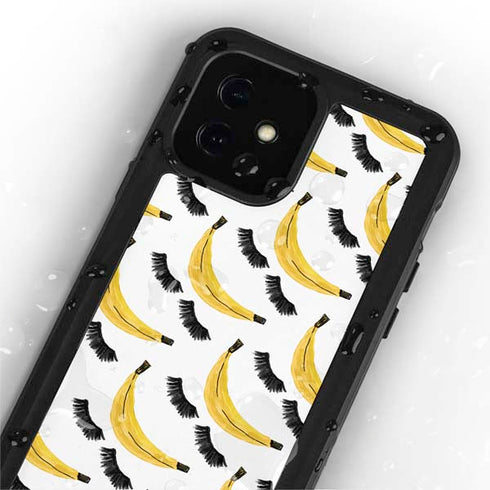 Bouffants and Broken Hearts Banana Lash iPhone 12 Mini Waterproof Case