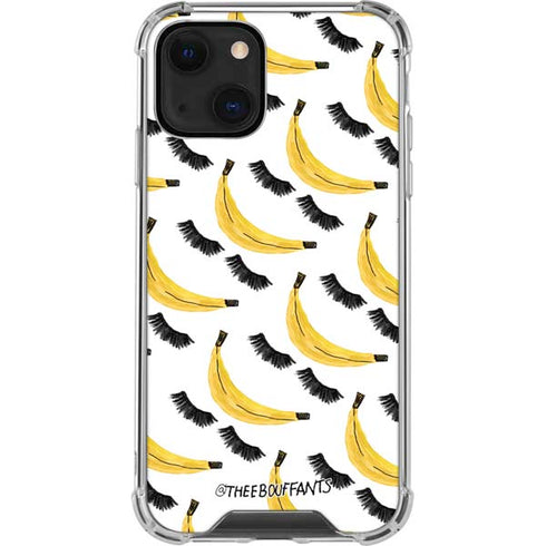 Bouffants and Broken Hearts Banana Lash iPhone 13 Mini Clear Case