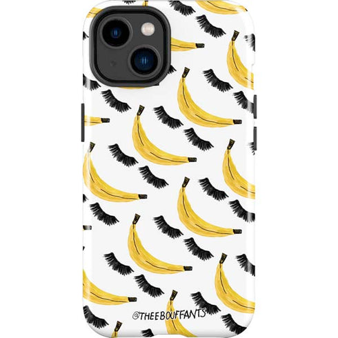 Bouffants and Broken Hearts Banana Lash iPhone 15 Plus Impact Case