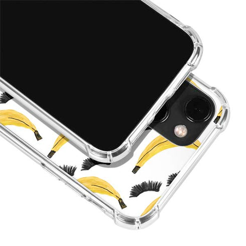 Bouffants and Broken Hearts Banana Lash iPhone 14 Plus Clear Case