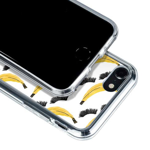 Bouffants and Broken Hearts Banana Lash iPhone SE (2nd & 3rd Gen) Clear Case