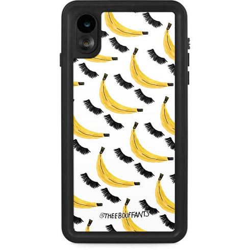 Bouffants and Broken Hearts Banana Lash iPhone XR Waterproof Case