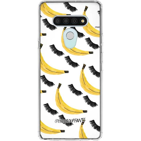 Bouffants and Broken Hearts Banana Lash LG Stylo 6 Clear Case