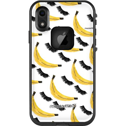 Bouffants and Broken Hearts Banana Lash LifeProof Fre iPhone Skin