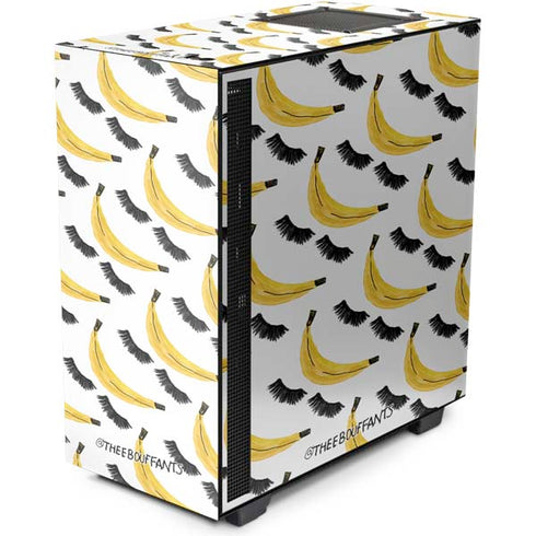 Bouffants and Broken Hearts Banana Lash NZXT H510 Compact ATX Mid-Tower Case Skin