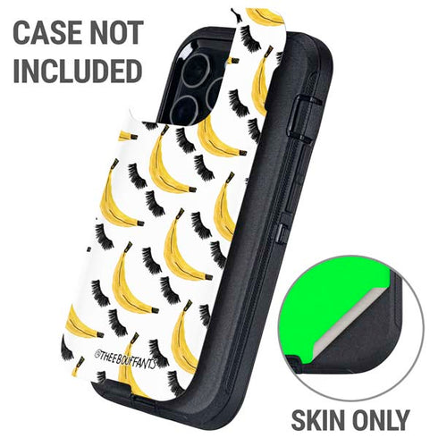 Bouffants and Broken Hearts Banana Lash Otterbox Defender iPhone Skin