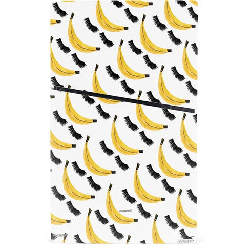 Bouffants and Broken Hearts Banana Lash PS5 Slim Digital Edition Console Skin