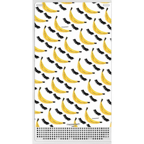 Bouffants and Broken Hearts Banana Lash Xbox Series S Console Skin