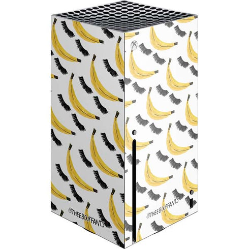 Bouffants and Broken Hearts Banana Lash Xbox Series X Console Skin