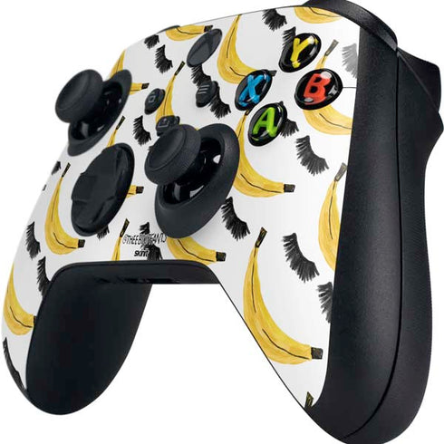 Bouffants and Broken Hearts Banana Lash Xbox Series X Controller Skin