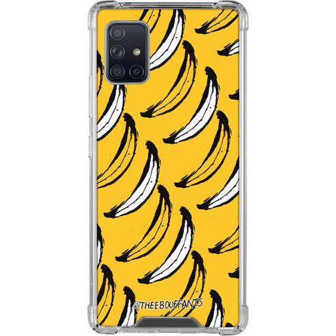 Bouffants and Broken Hearts Bananas Galaxy A51 5G Clear Case