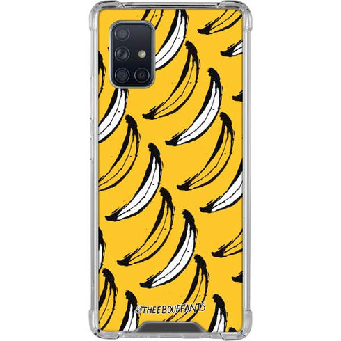 Bouffants and Broken Hearts Bananas Galaxy A71 5G Clear Case