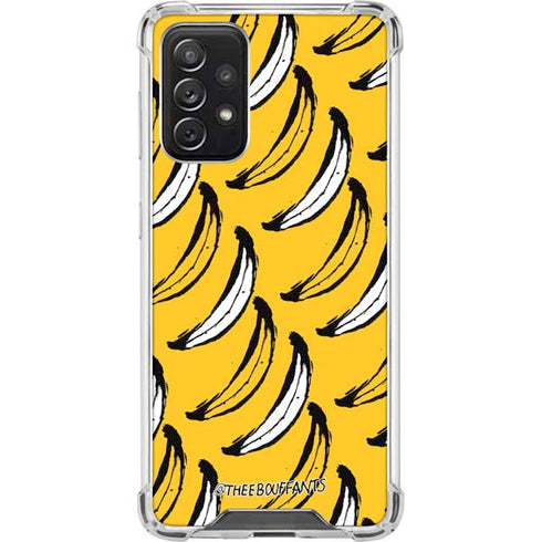 Bouffants and Broken Hearts Bananas Galaxy A72 5G Clear Case