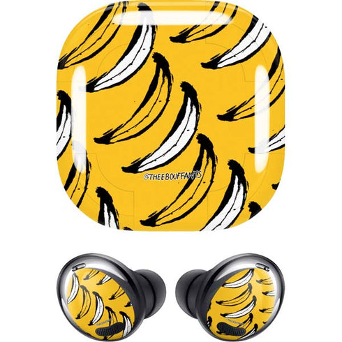 Bouffants and Broken Hearts Bananas Galaxy Buds Pro Skin