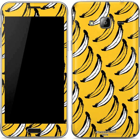 Bouffants and Broken Hearts Bananas Galaxy J3 Skin