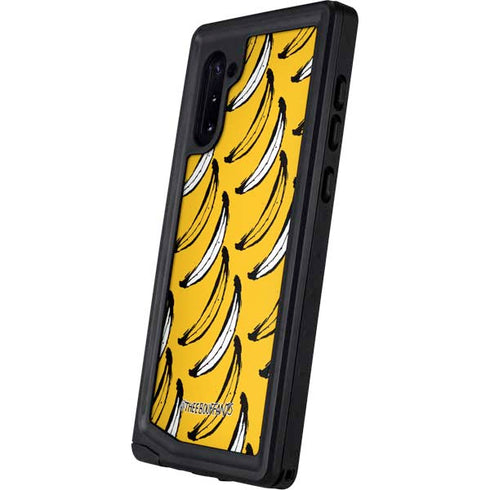 Bouffants and Broken Hearts Bananas Galaxy Note 10 Waterproof Case