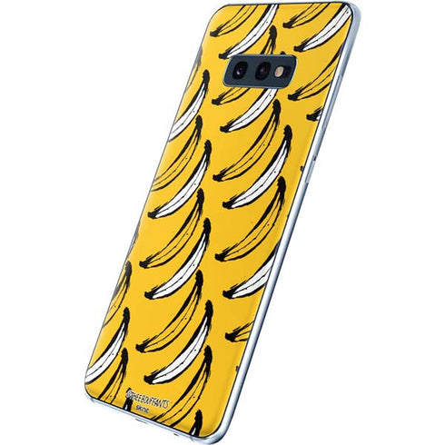 Bouffants and Broken Hearts Bananas Galaxy S10e Skin