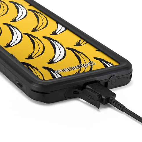 Bouffants and Broken Hearts Bananas Galaxy S20 Plus Waterproof Case