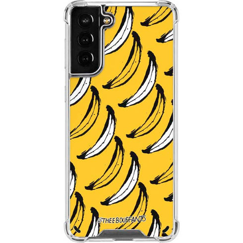 Bouffants and Broken Hearts Bananas Galaxy S21 Plus 5G Clear Case