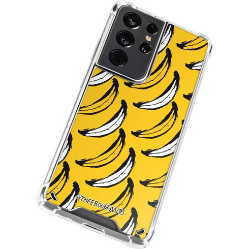 Bouffants and Broken Hearts Bananas Galaxy S21 Ultra 5G Clear Case