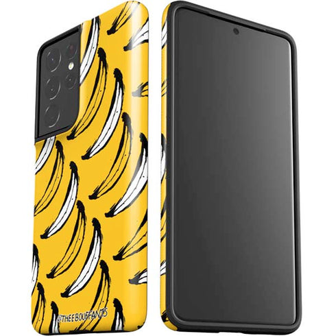 Bouffants and Broken Hearts Bananas Galaxy S21 Ultra 5G Pro Case