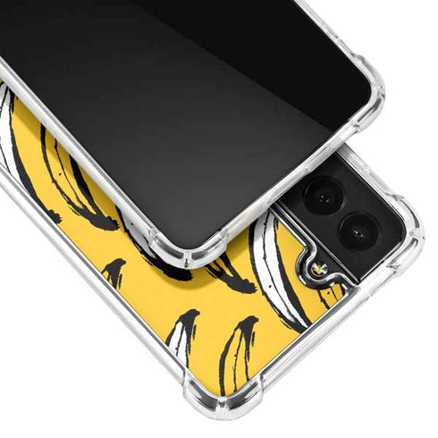 Bouffants and Broken Hearts Bananas Galaxy S22 Plus Clear Case
