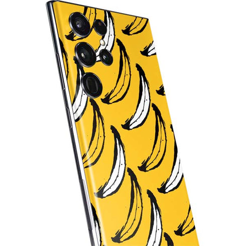 Bouffants and Broken Hearts Bananas Galaxy S22 Ultra Skin
