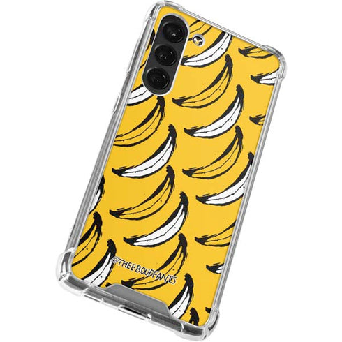 Bouffants and Broken Hearts Bananas Galaxy S23 Plus Clear Case