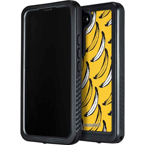 Bouffants and Broken Hearts Bananas Galaxy S23 Waterproof Case