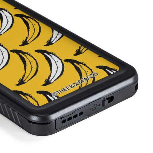 Bouffants and Broken Hearts Bananas Galaxy S23 Waterproof Case