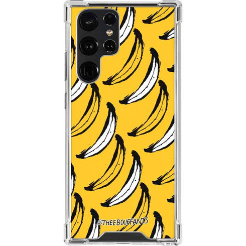 Bouffants and Broken Hearts Bananas Galaxy S24 Ultra Clear Case