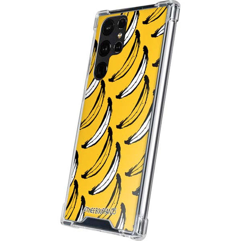 Bouffants and Broken Hearts Bananas Galaxy S24 Ultra Clear Case