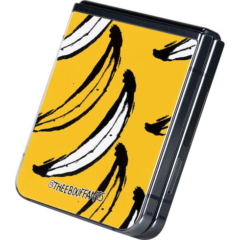 Bouffants and Broken Hearts Bananas Galaxy Z Flip5 5G Skin