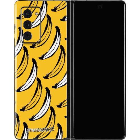 Bouffants and Broken Hearts Bananas Galaxy Z Fold2 5G Skin